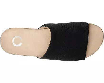 Сандалии Celine Slide Journee Collection, черный