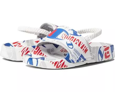 Сандалии Champion Ipo C Logo, цвет White/Scarlet/Surf The Web
