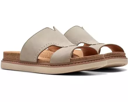 Сандалии Clarks Arwell Walk, цвет Stone Nubuck