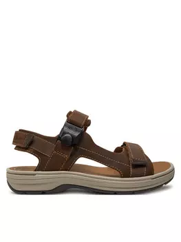 Сандалии Clarks, коричневый