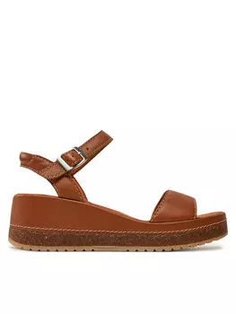 Сандалии Clarks, коричневый