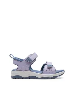 Сандалии Clarks Leder, фиолетовый