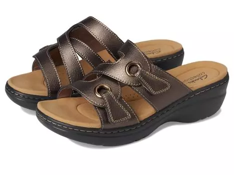 Сандалии Clarks Merliah 2 Cove, цвет Bronze Metallic Leather
