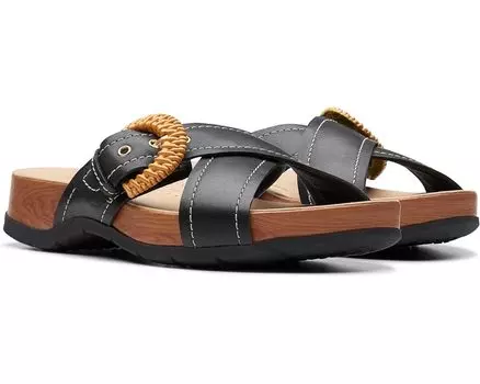 Сандалии Clarks Reileigh Bay, цвет Black Leather
