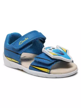 Сандалии Clarks, синий
