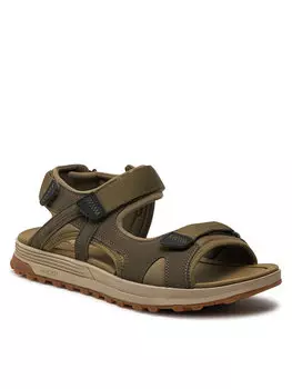 Сандалии Clarks, зеленый