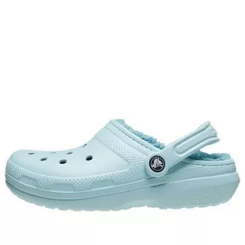 Сандалии classic lined clog 'sky blue' Crocs, голубой