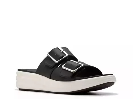 Сандалии Cloudsteppers Drift Wedge Clarks, Black
