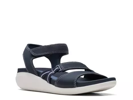 Сандалии Cloudsteppers Glide Shore Clarks, темно-синий