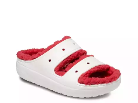 Сандалии Crocs Classic Cozzzy Holiday Sweater, разноцветные