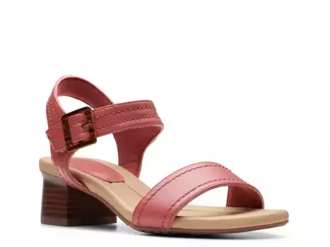 Сандалии Desirae Coast Sandal Clarks, цвет dustyrose