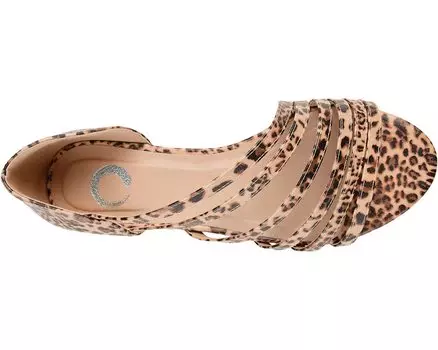 Сандалии Divina Sandal Journee Collection, леопард
