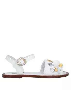 Сандалии Dolce&Gabbana, белый