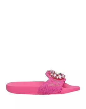 Сандалии Dolce&Gabbana, фуксия