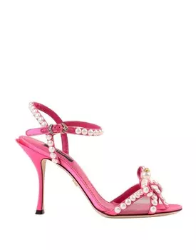 Сандалии Dolce&Gabbana, фуксия