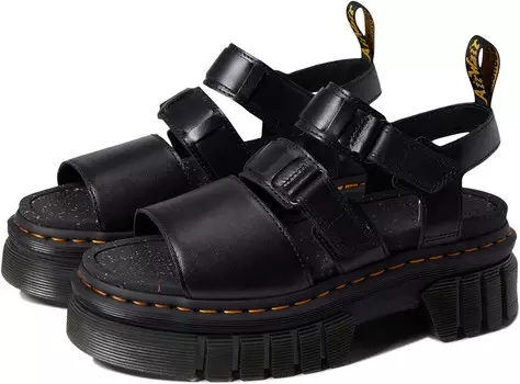 Сандалии Dr. Martens Ricki 3-Strap Sandal, цвет Black Nappa Lux