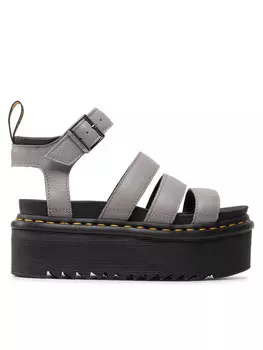 Сандалии Dr. Martens, серый