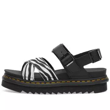 Сандалии Dr. Martens Voss Ii Zebra Sandals, черный
