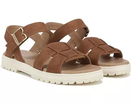 Сандалии Dr. Scholl's Take Five Flat, цвет Honey Brown