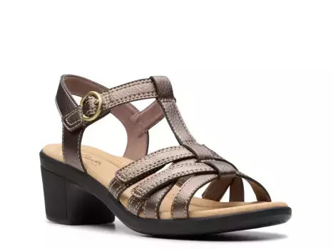 Сандалии Emily Rose Clarks, Bronze Metallic