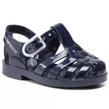 Сандалии Emporio Armani, темно-синий