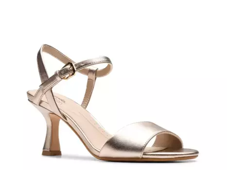 Сандалии Evalynne May Clarks, Gold Metallic