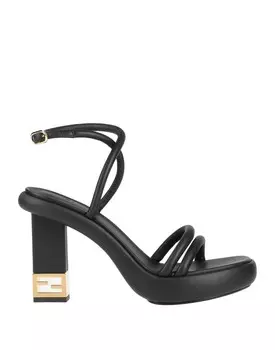Сандалии Fendi, черный