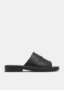 Сандалии Ferragamo Giuneva Slide, черный
