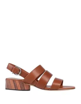 Сандалии Ferragamo, коричневый