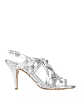 Сандалии Ferragamo, серебро