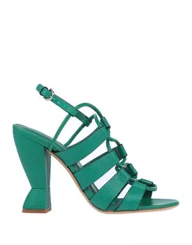 Сандалии Ferragamo, зеленый
