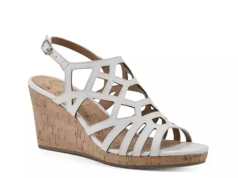 Сандалии Flaming Wedge Sandal White Mountain, белый