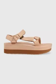 Сандалии Flatform Universal Teva, бежевый