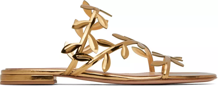Сандалии Флавия 05 Gianvito Rossi, Gold