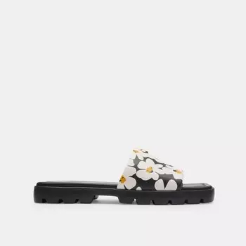 Сандалии Florence с цветочным принтом COACH, цвет chalk multi