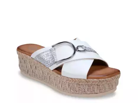 Сандалии GC Shoes Lindsey Wedge, белые