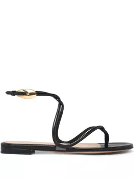 Сандалии Gianvito Rossi Black Mamba, черный
