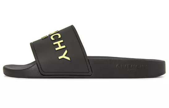 Сандалии Givenchy, черно-желтый