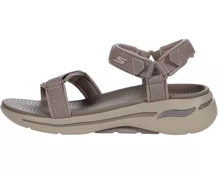 Сандалии Go Walk Arch Fit Mesh Quarter Strap SKECHERS Performance, серый