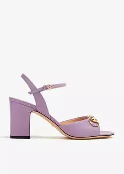 Сандалии Gucci Lady Horsebit, фиолетовый