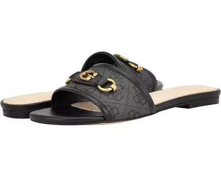 Сандалии GUESS Hammi, цвет Black Logo