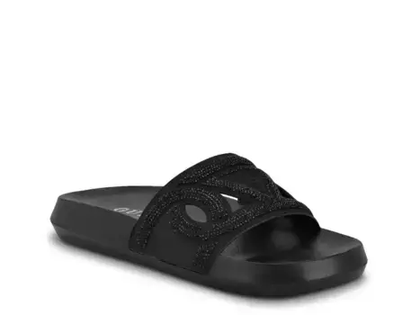 Сандалии Guess Payca Slide - женские, черные
