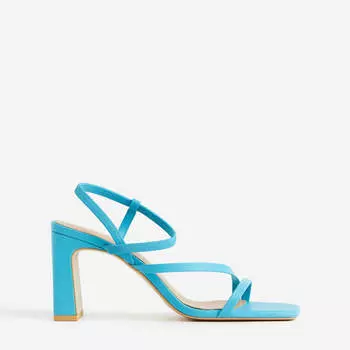 Сандалии H&amp;M Heeled, бирюзовый