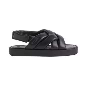Сандалии H&amp;M Leather, черный
