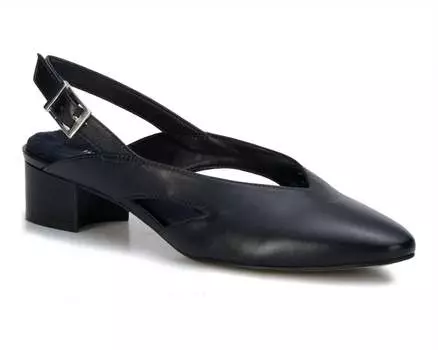 Сандалии Harlan Slingback - узкие, черного цвета the walking cradle co.