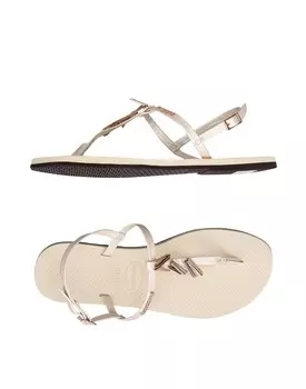 Сандалии Havaianas, бежевый