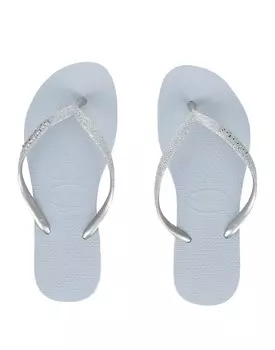 Сандалии Havaianas, серебро