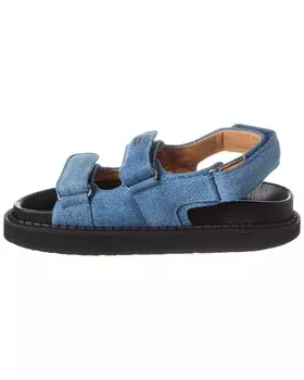 Сандалии Isabel Marant Madee из парусины, синий