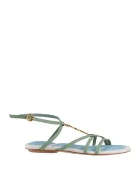 Сандалии Jacquemus, зеленый