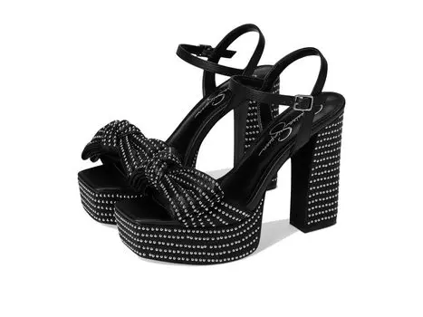 Сандалии Jessica Simpson Lollien Bow Platform Sandals, черный